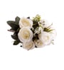 White Silk Rose Silk Bunch Single Stem Flower