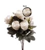 White Silk Rose Silk Bunch Single Stem Flower