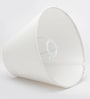 Pisa White Cotton Fabric Solid Lampshade