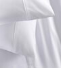 White Solid 144 TC 100% Cotton Queen Bedsheet with 2 Pillow Covers
