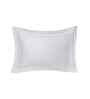 White Solid 300 TC Cotton 2 Pillow Cover Set