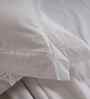 White Solid 300 TC Cotton King Size Bed Sheet with 2 Pillow Covers 24 Collection