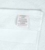 White Solid 400 GSM Cotton Bath Towels (Set of 2)