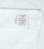 White Solid 400 GSM Cotton Towel Sets (Set of 6)