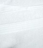 White Solid 400 GSM Cotton Towel Sets (Set of 6)