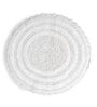 White Solid Cotton 24x24 Inches Max Absorbant Bath Mat
