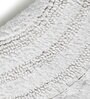 White Solid Cotton 24x24 Inches Max Absorbant Bath Mat