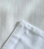 White Solid Embroidery Polyster Blend (12 x84)  Table Runner