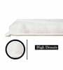 White Solid Polyester 24x16 Inches AntiSkid Bath Mat