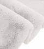 White Solid Polyester 24x16 Inches AntiSkid Bath Mat