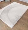 White Solid Polyester 36x24 Inches AntiSkid Bath Mat