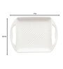 White Square- Small White Ceramic Baking Tray