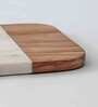 Rectangle White & Brown Stone Cheese Board