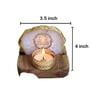 White Stone Figurine Tea light Holder