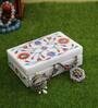 White Soapstone  Jewellery Organiser