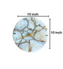 White Stone Wall Clock