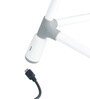 White Study Lamp with Plastic Base