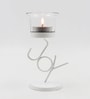 White Table Decorative Tealight Holder