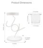 White Table Decorative Tealight Holder