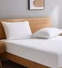 White Terry 300 TC Waterproof 18x28 inches Pillow Protector Covers Set of 2