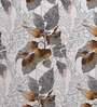 White Floral 140 Tc Cotton 1 King Size Bedsheet With 2 Pillow Covers