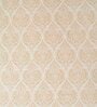 Beige Traditional 200 TC Cotton King Sized Bedsheet with 2 pillow cover