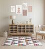 White Traditional Hand Woven 6 Ft X 4 Ft  Dhurrie