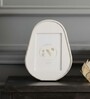 White Urban Leather Wall And Tabletop Photo Frame 5X7Inches