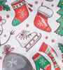 White Velvet Tradiional 16X16 Inches Cushion Covers (Pack of 5)