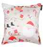 White Velvet Tradiional 16X16 Inches Cushion Covers (Pack of 5)