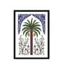 Persian Palm White Vinyl Painting