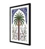 Persian Palm White Vinyl Painting