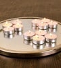 White Wax Set Of 150 Tealights Candles