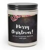 Soy Wax Christmas Special Scented Candle in Glass Jar