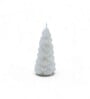 White Wax Christmas Tree Candle