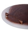 White Wood Handcrafted Appetizer Platter