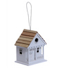 White Wood Decorative Designer Bird House