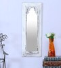 White Mango Wood Decorative Mirror
