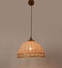 Ann White Wood Hanging Light