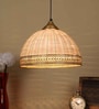 Ann White Wood Hanging Light