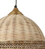 Ann White Wood Hanging Light