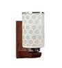 Raphael Brown Wood Wall Sconces