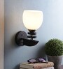 White Wood Wall Sconces