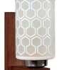 Raphael Brown Wood Wall Sconces