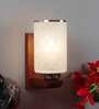 Raphael Brown Wood Wall Sconces
