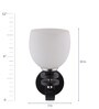 White Wood Wall Sconces