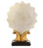White Resin Lord Buddha Idol