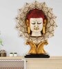 White Resin Lord Buddha Idol