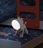 White Woof Woof Silicone Study Lamp
