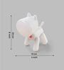 White Woof Woof Silicone Study Lamp